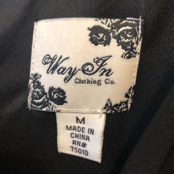 Black One Shoulder Cocktail Dress with Sequins from Nordstroms - Picture 3 of 5